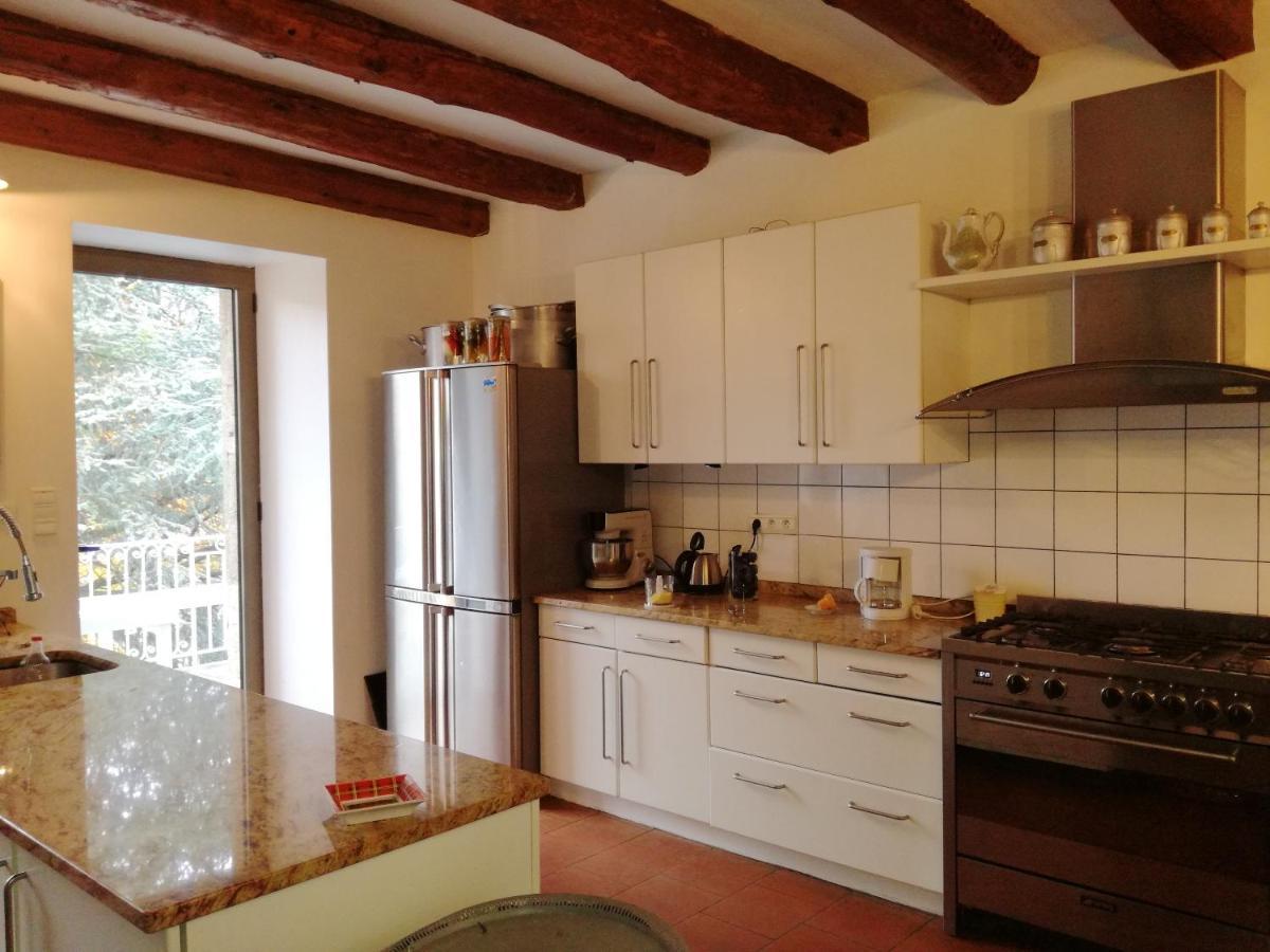 Manoir Majestueux A Satillieu Avec Piscine Privee 외부 사진